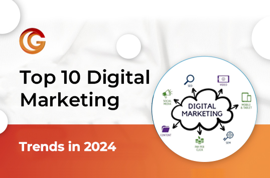 Top 10 Digital Marketing Trends in 2024